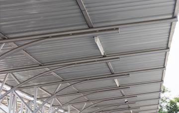 installing Marchwiel metal roofing